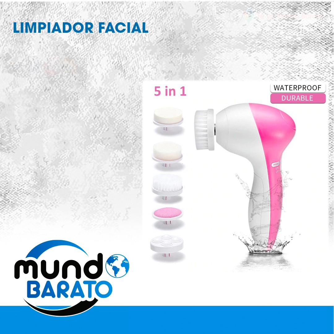 salud y belleza - Limpiador facial rostro cara exfoliador cepillo exfoliante esponja 0