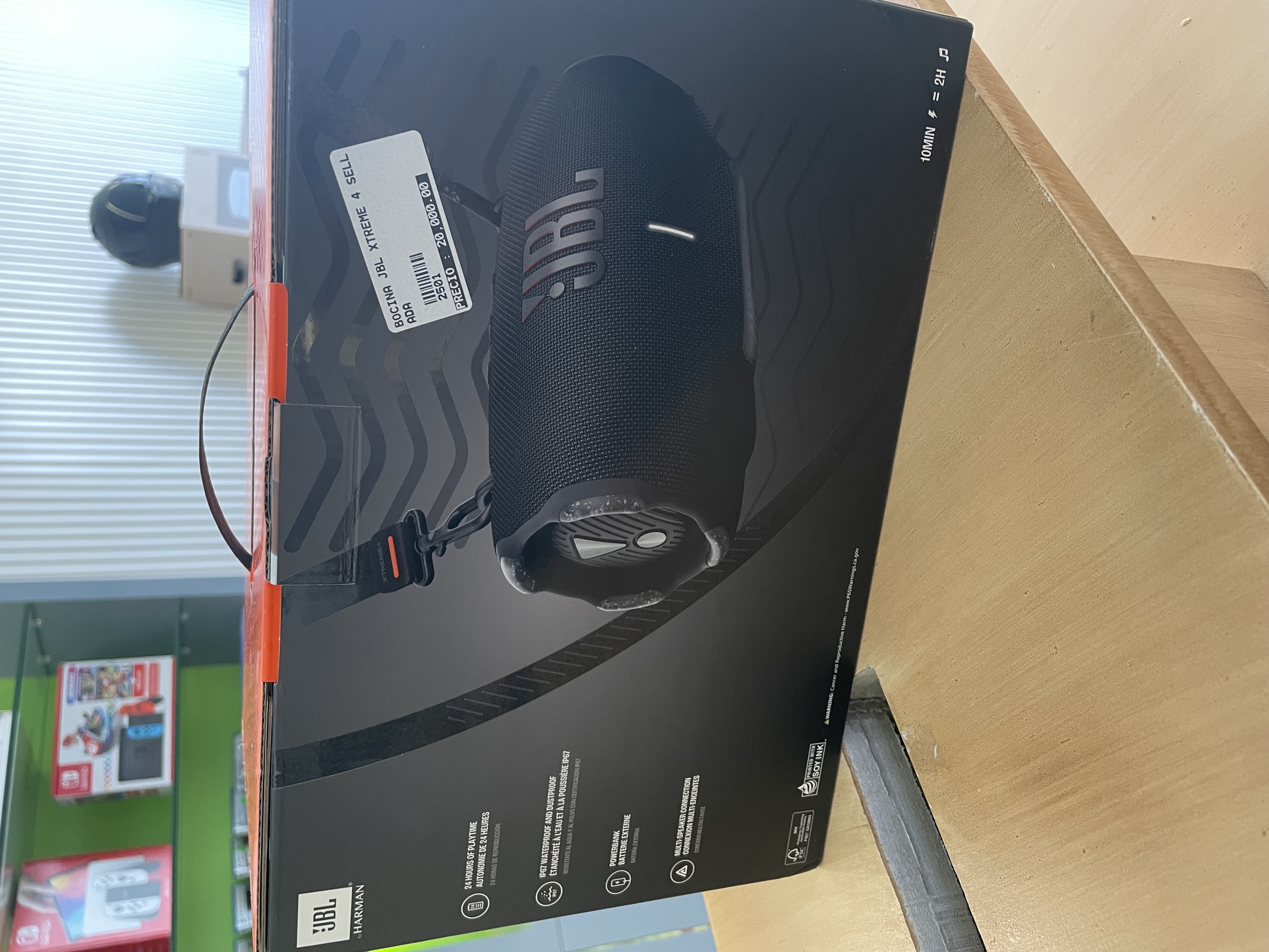 camaras y audio - BOCINA JBL EXTREME4 $20,000 1