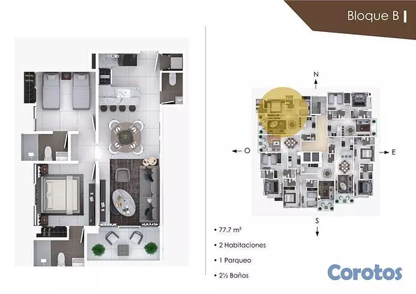 apartamentos - Apartamento en venta en el Mirador Norte 10