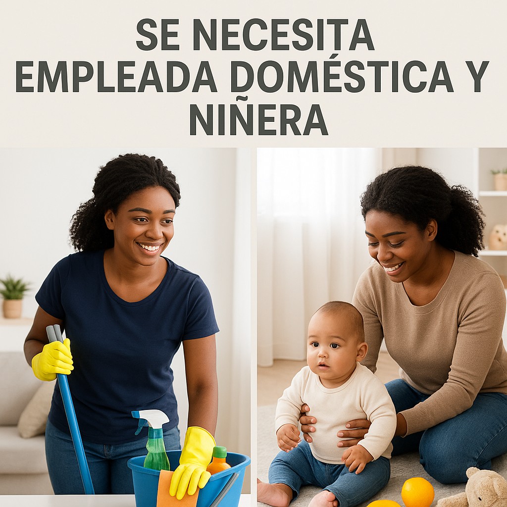 empleos disponibles - Niñera y Empleada Doméstica 1