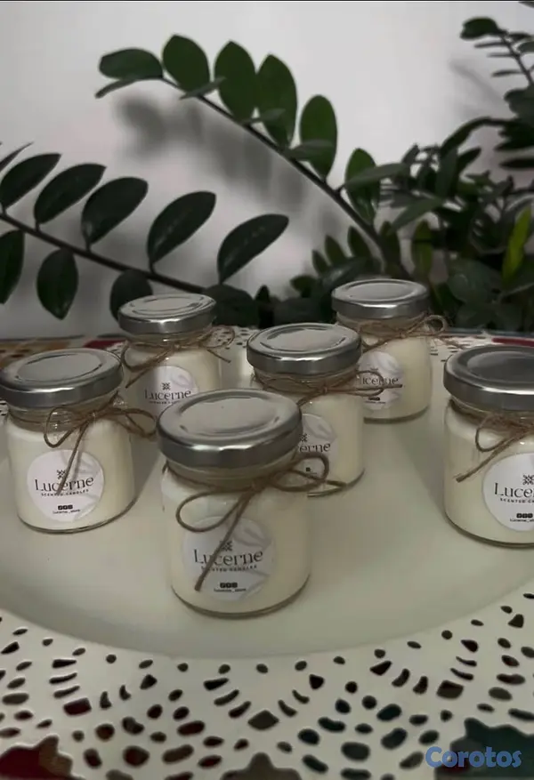 decoración y accesorios - Velones artesanales con esencia  3