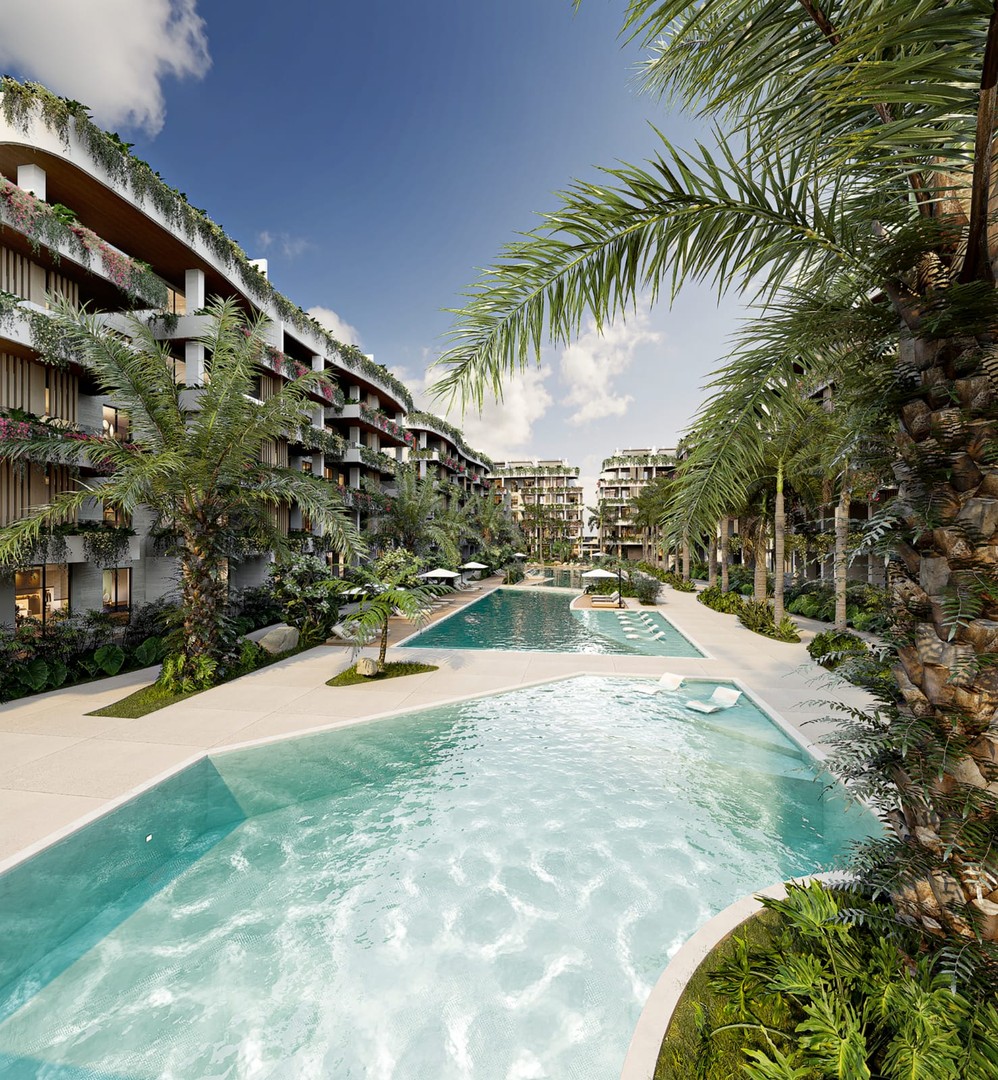 casas vacacionales y villas - PALM BAYAHIBE RESIDENCE 1