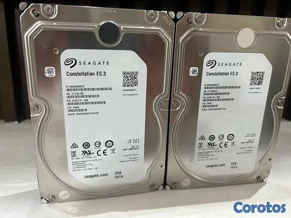 computadoras y laptops - Disco duro HDD  segate 3TB  3