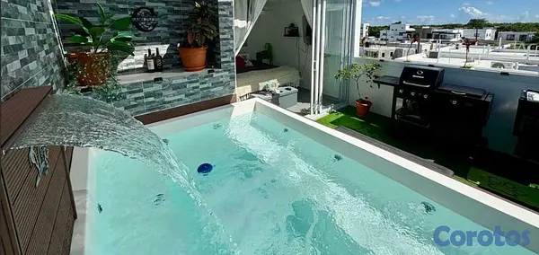 casas - Modern 3-Bedroom Villa in Brisas de Punta Cana with Private Rooftop Jacuzzi 3