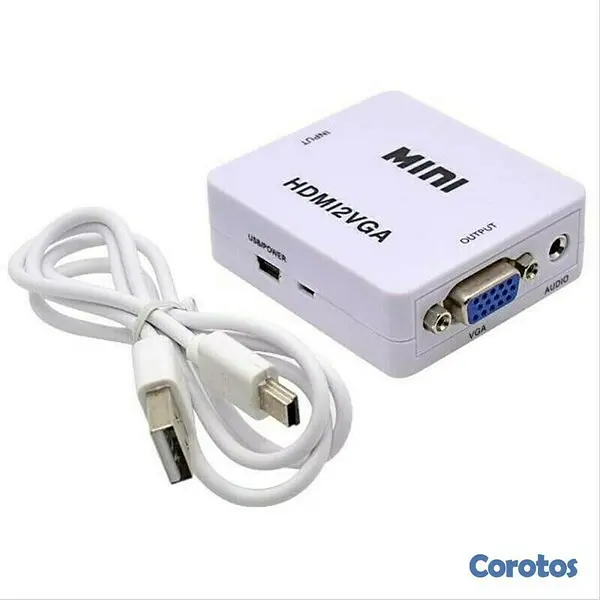 otros electronicos - Convertidor de HDMI a VGA 1
