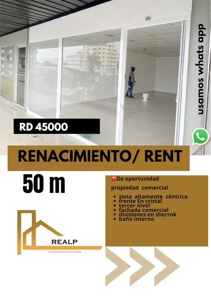 oficinas y locales comerciales - Local céntrico en renacimiento 0