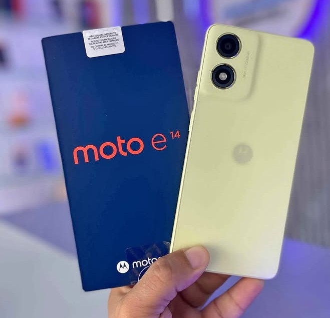 celulares y tabletas - Motorola E14 dual sim/64GB almacenamiento/4 memoria ram nuevos  1