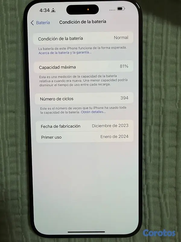 celulares y tabletas - Iphone 15 pro max - FACTORY UNLOCKED - 256GB - negociable 3