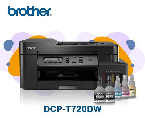 computadoras y laptops - MULTIFUNCIONAL BROTHER DCPT720DW,COPIA,SCANER,IMPRECION, Wi-Fi ,DUPLEX 2