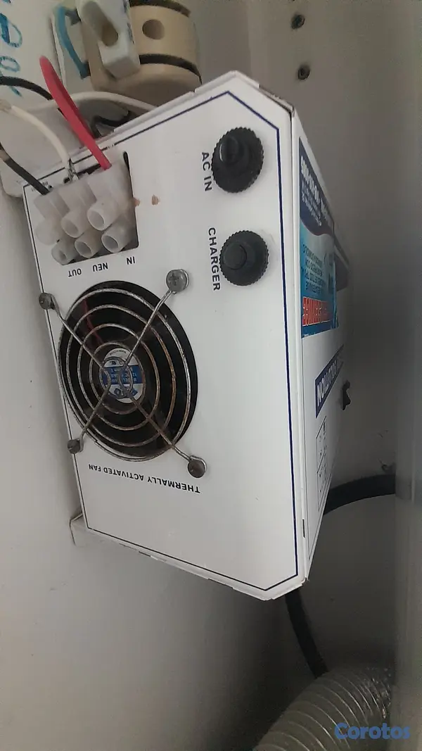 plantas e inversores - Inversor 15kw de 12V con 2 baterias 7