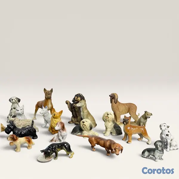 decoración y accesorios - PERROS EN PORCELANA DE COLECCIÓN  9