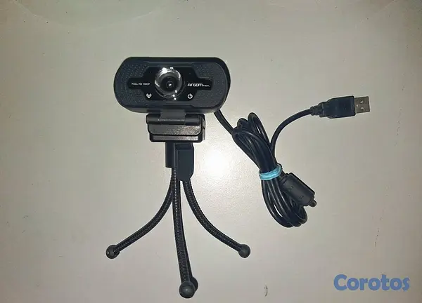computadoras y laptops - 📸 Webcam Full HD 1080P Argom + TRÍPODE Y MICRÓFONO 3