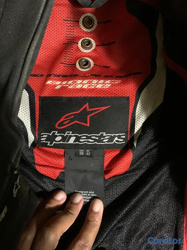 ropa para hombre - Chaleco de cuero Alpinestars 2