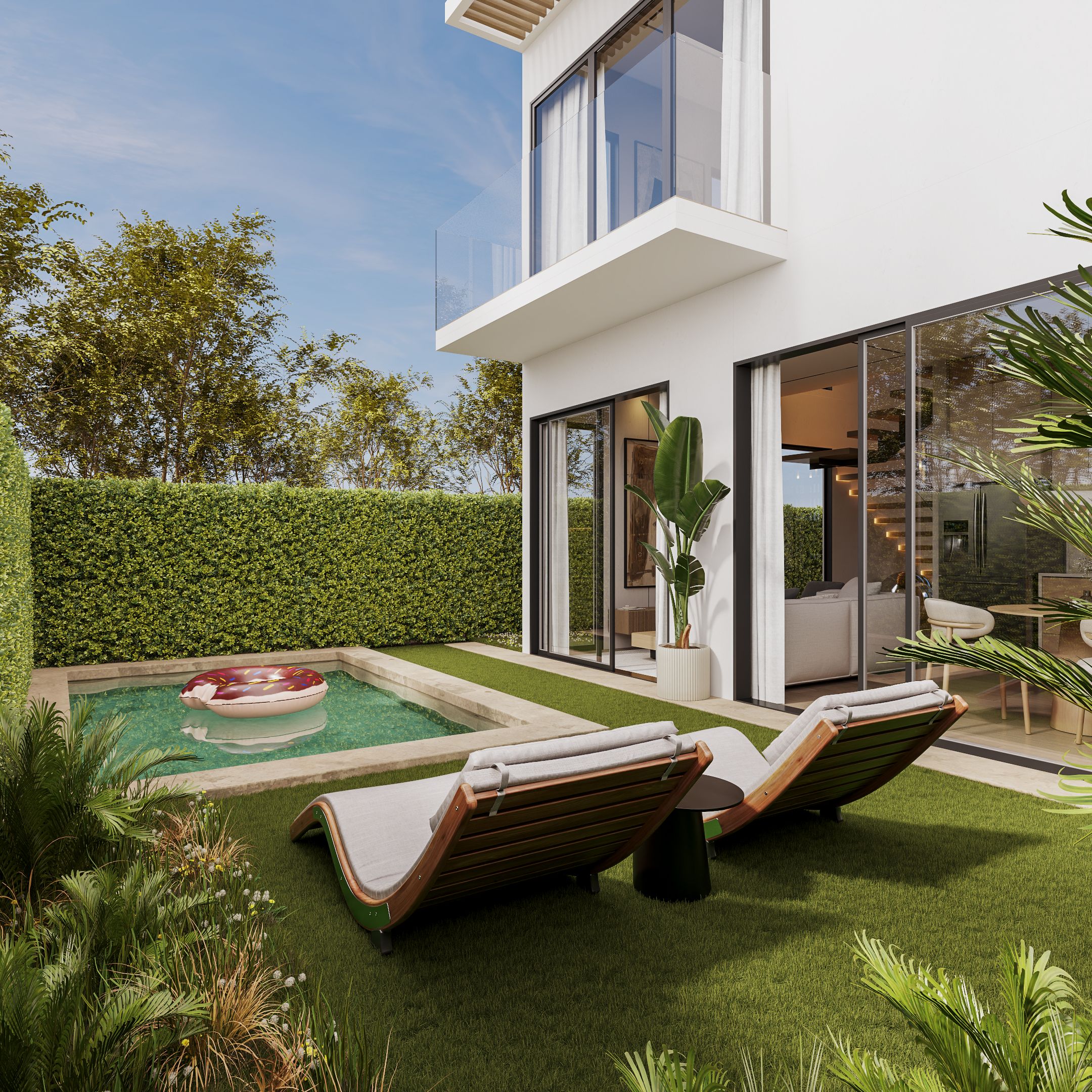 casas vacacionales y villas - casas villas en downtown punta cana 2