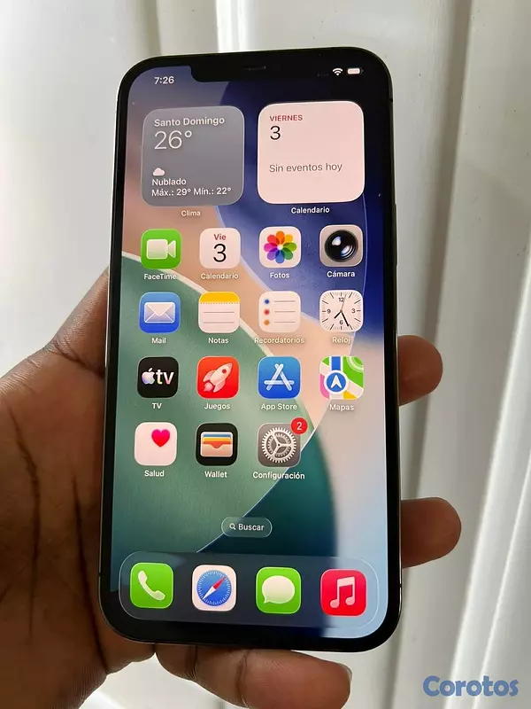 celulares y tabletas - iPhone 12 Pro Max factory 256gb 2