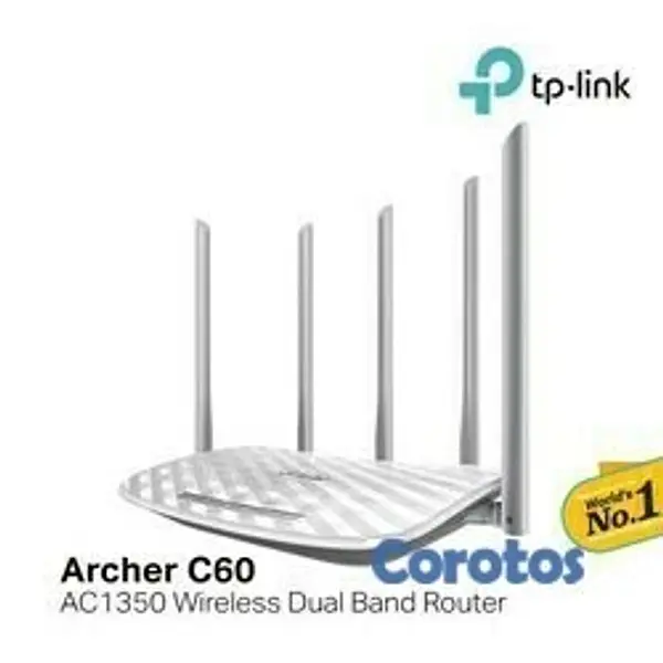 otros electronicos - ROUTER TP-LINK TL-ARCHER C60 AC1350  1