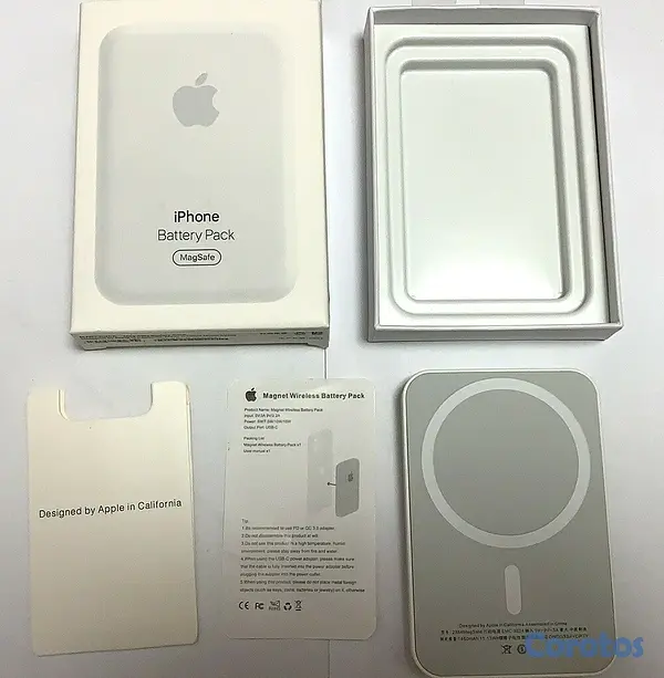 otros electronicos - Batería Externa y cargador Inalámbrico MagSafe - 5W, para iPhone 12, 13, 14 5