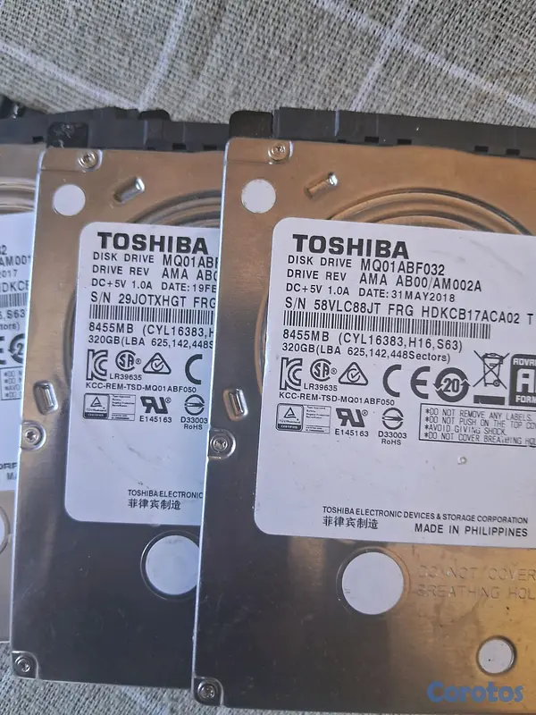 otros electronicos - Discos duros HDD bloqueados 2