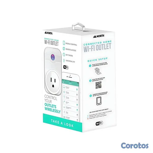 otros electronicos - Enchufe Wi-Fi Control Remoto Enciende y Apaga desd 5