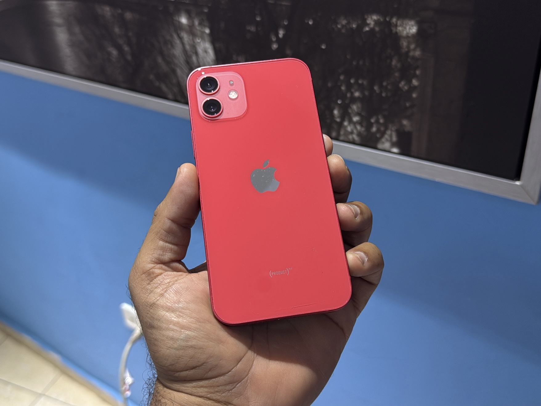 celulares y tabletas - iPhone 12 Normal 64GB Red Usado, Desi RD$ 15,800 N 0