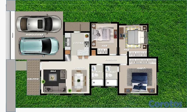 casas - Residencial quintas del valle, km 22 aut Duarte 4