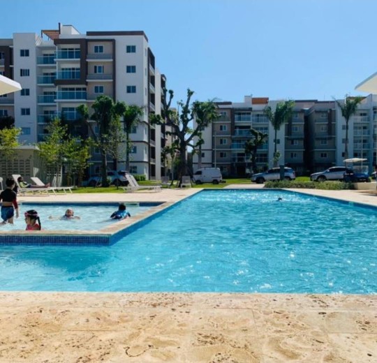 apartamentos - Rento apartamento amueblado nuevo con piscina 0