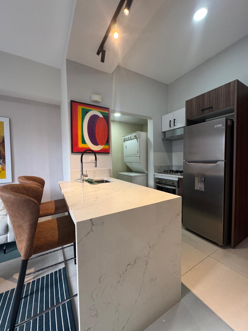 apartamentos - Rento apartamento amueblado torre con ascensor planta jacuzzi  7