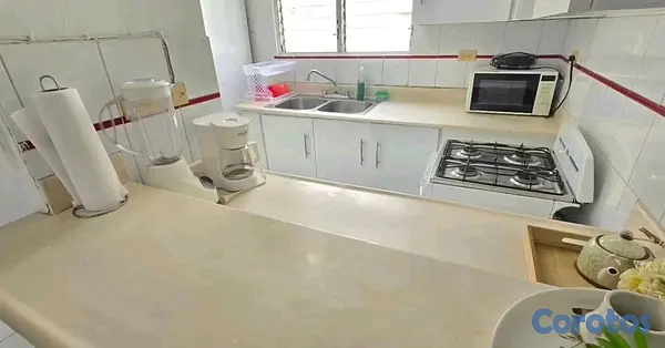 apartamentos - 3er piso amueblado atrás de unión médica Santiago  5