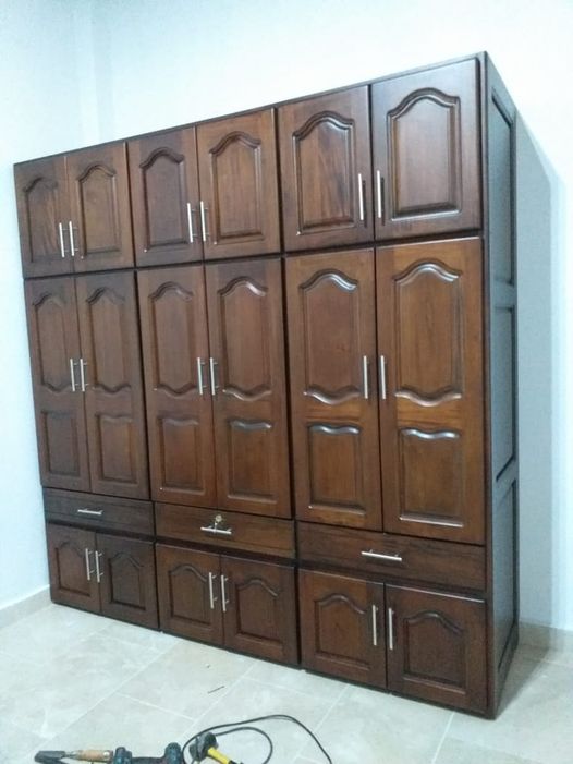 muebles y colchones - Closet a la medida en madera para tu espacio  2