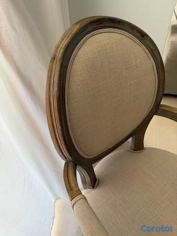 decoración y accesorios - Par de sillas vintage de madera – Elegantes y en buen estado 3