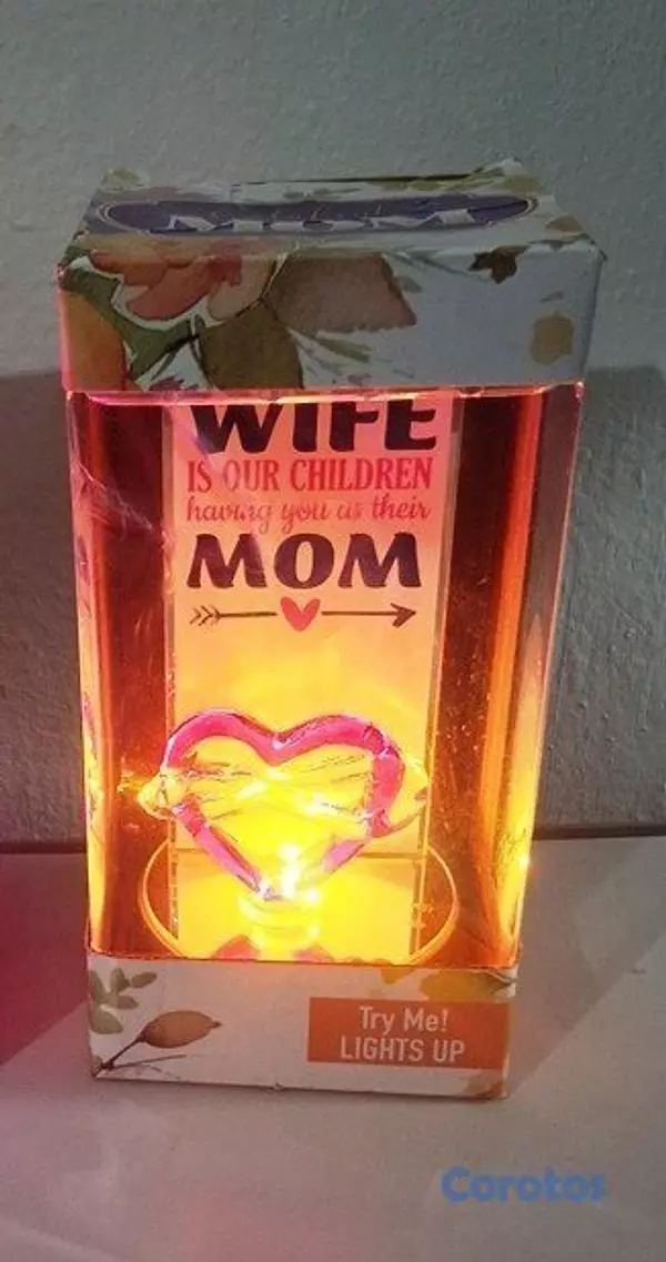 joyas, relojes y accesorios - Regalo para Mama: Lámpara Decorativa LED  3