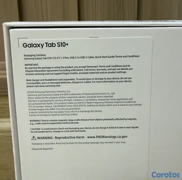 celulares y tabletas - Galaxy Tab S10+ Plus 256GB RAM 12GB  2