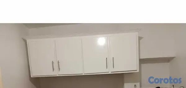 muebles y colchones - Gabinete organizador blanco  2