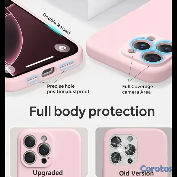 celulares y tabletas - Cover IPhone 16 Pro Max 4