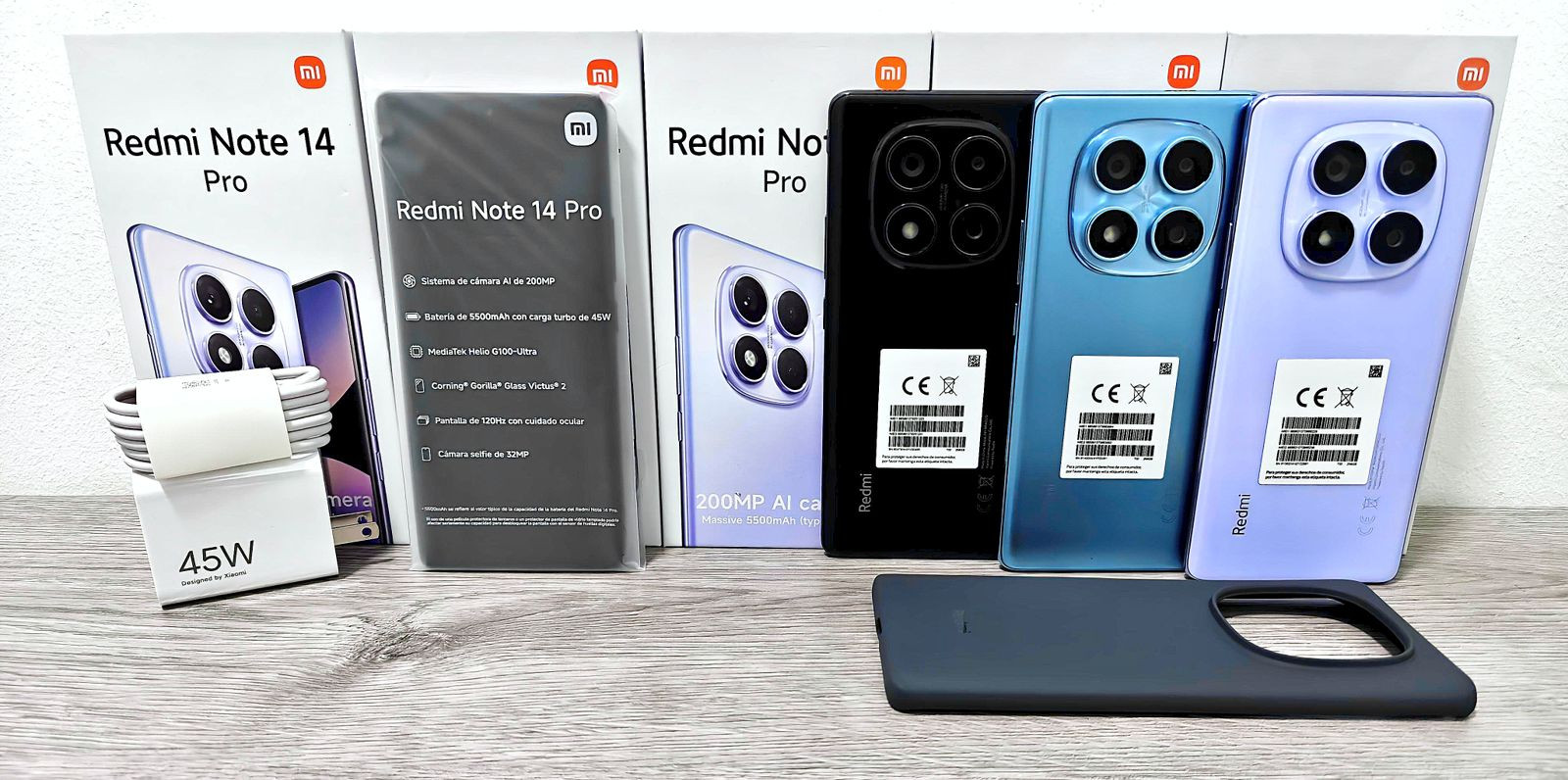 celulares y tabletas - REDMI NOTE 14 PRO DE 256GB NUEVO DE CAJA #DESBLOQUEADO
 0
