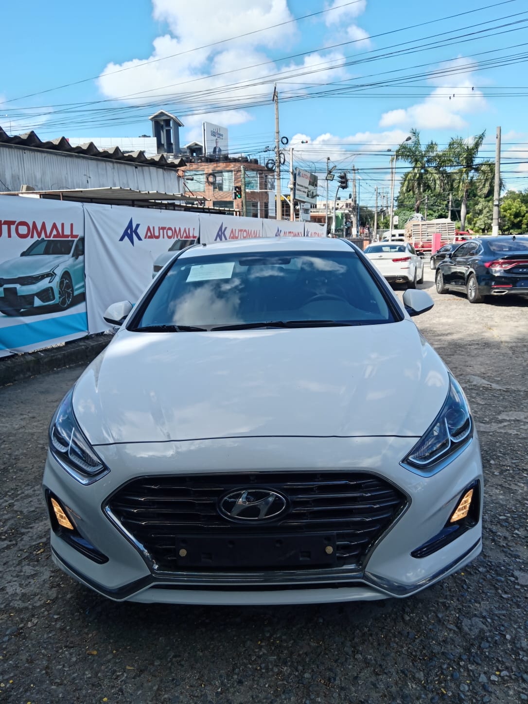 carros - HYUNDAI SONATA NEW RISE 2019 BLANCO 1