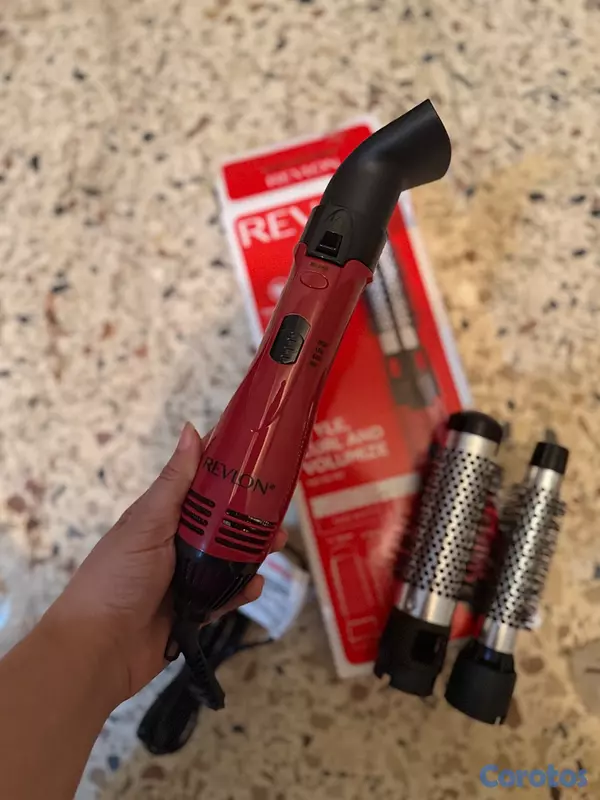 salud y belleza - plancha y cepillo secador profesional en excelente 2