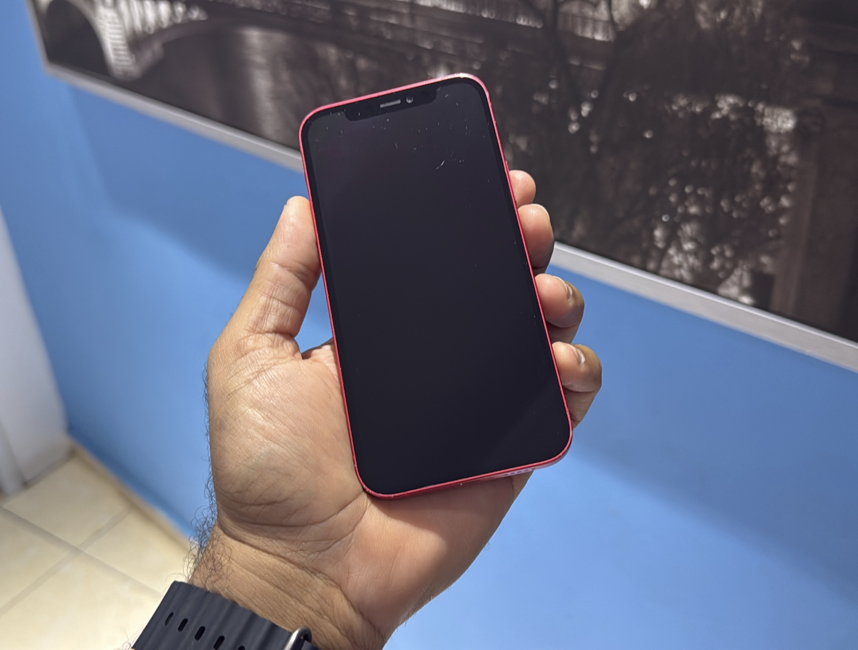 celulares y tabletas - iPhone 12 Normal 64GB Red Usado, Desi RD$ 15,800 N 1