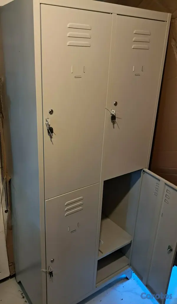 articulos de oficina - Locker metálico de  4 puertas nuevo  9500 4
