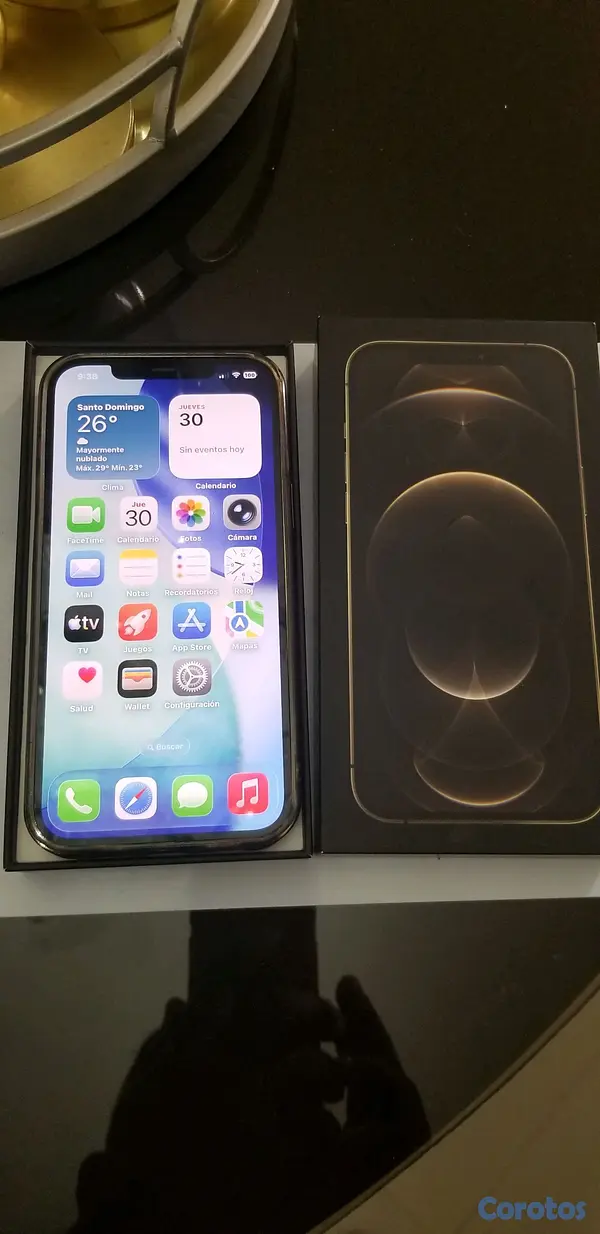 celulares y tabletas - iphone 12 pro Max de 256GBfactory  3