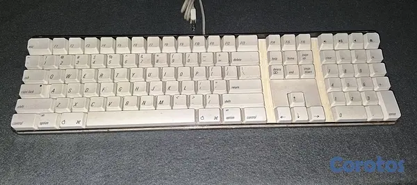 computadoras y laptops - Teclado Apple Original (Modelo A1048)  2