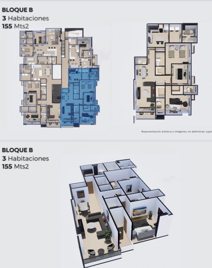 apartamentos - Apartamentos en la Esperilla de 1, 2 y 3 hab 2