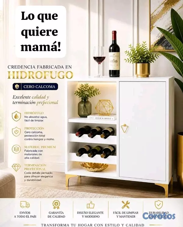 muebles y colchones - credenzas con y sin vinieras  5