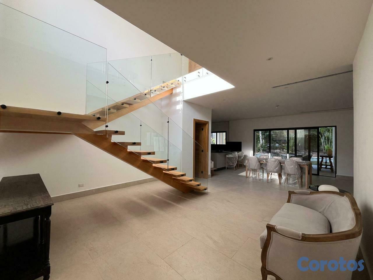 casas vacacionales y villas - Vendo lujosa villa amueblada en Punta Cana Village 5