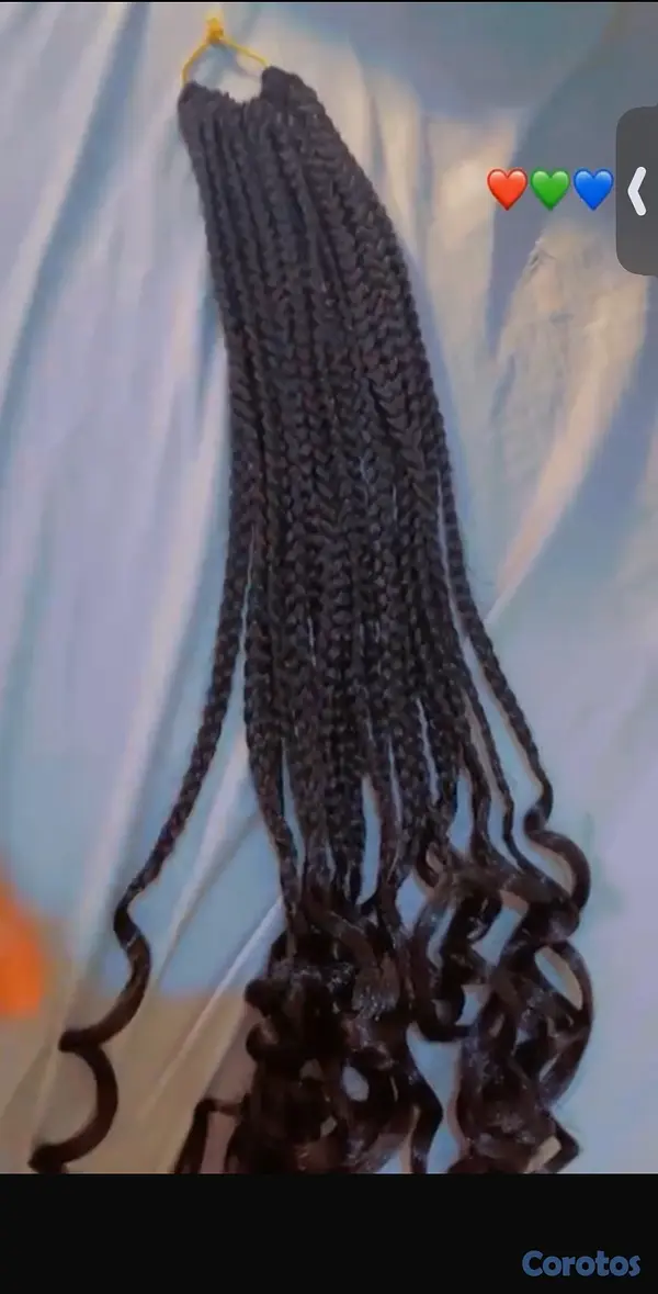 salud y belleza - trenzas crochet Se puede lavar y Reutilizable  3
