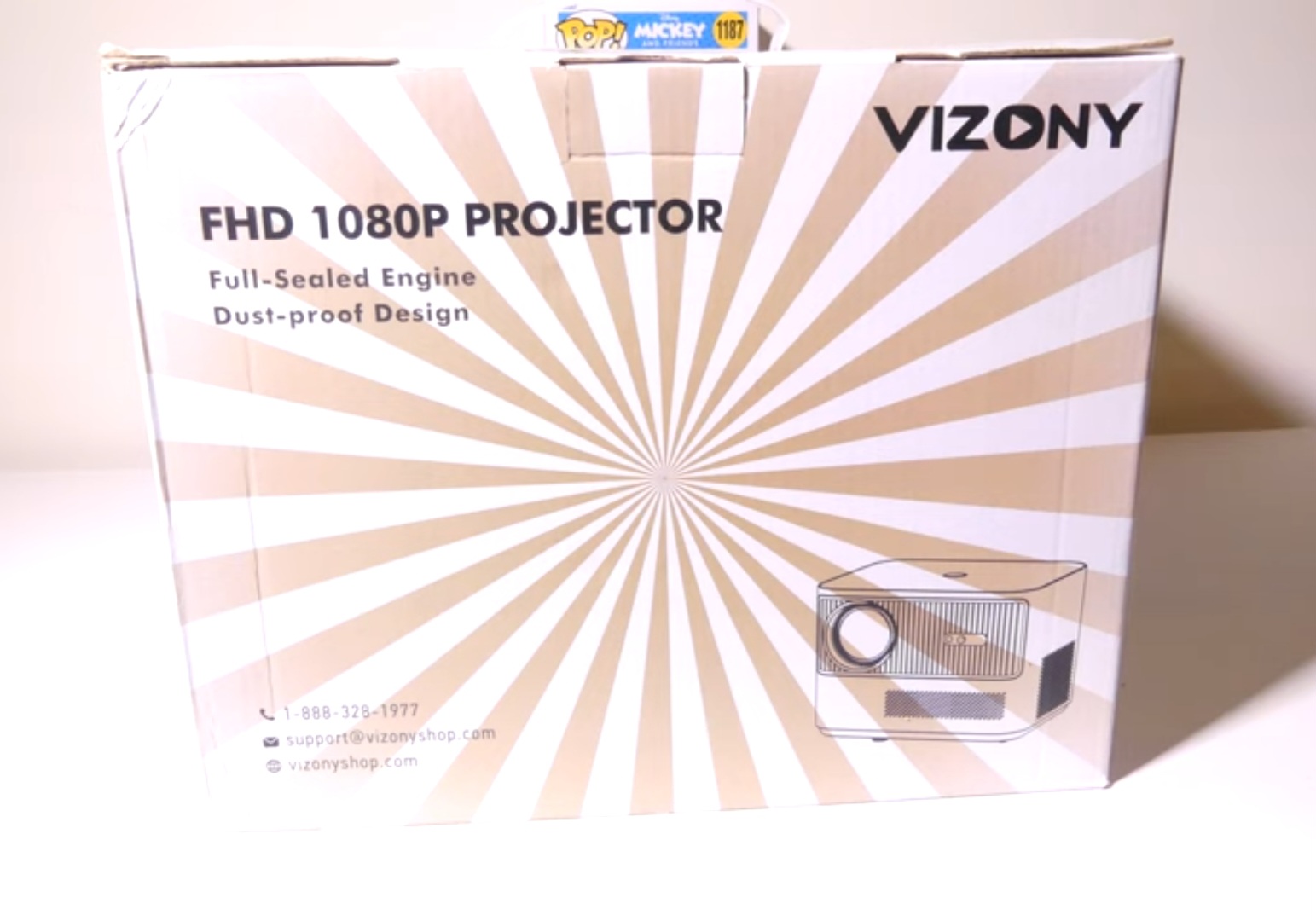 otros electronicos - Proyector FHD 4k 800 ANSI 2