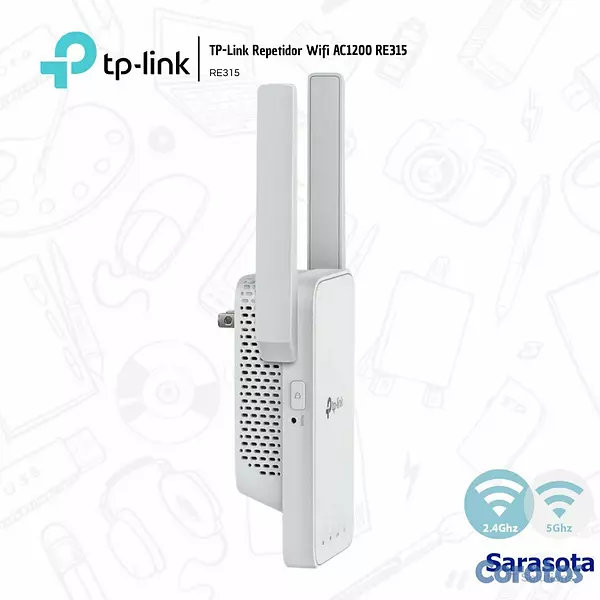 accesorios para electronica - TP-Link Repetidor Wifi AC1200 RE315 4