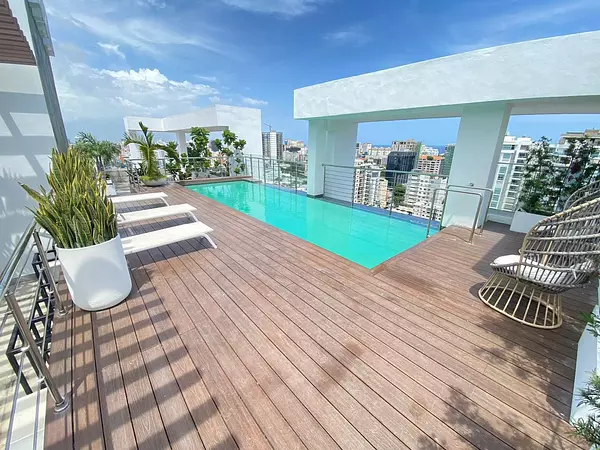 apartamentos - Apartamento en Alquiler Amueblado – Piantini 5