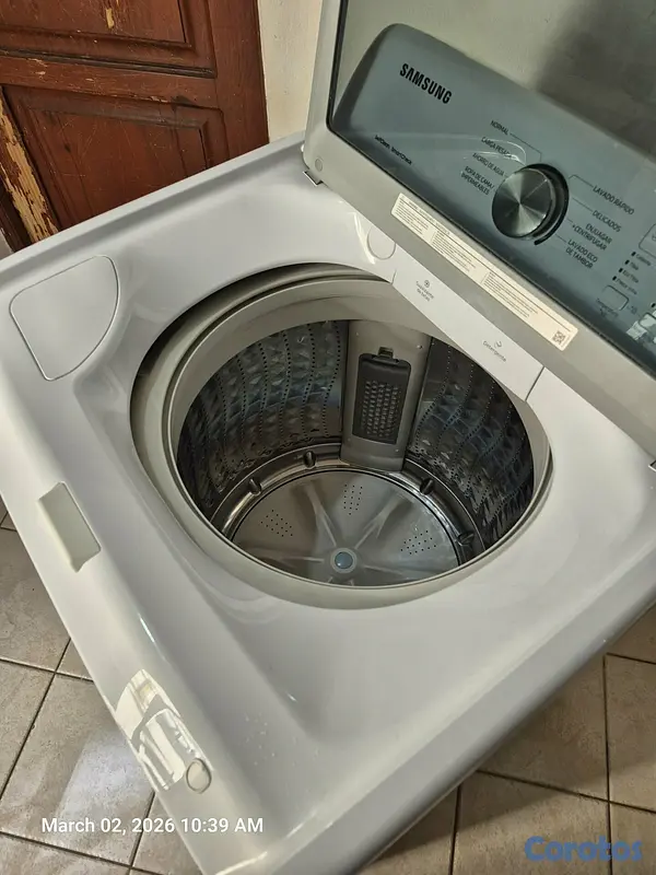 electrodomesticos - Lavadora Samsung WA20A3353GW/AP – 20KG – Excelente 9