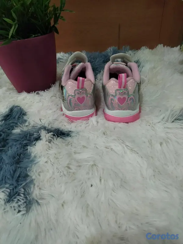 ropa y zapatos - tenis de niña nuevo de luces  3